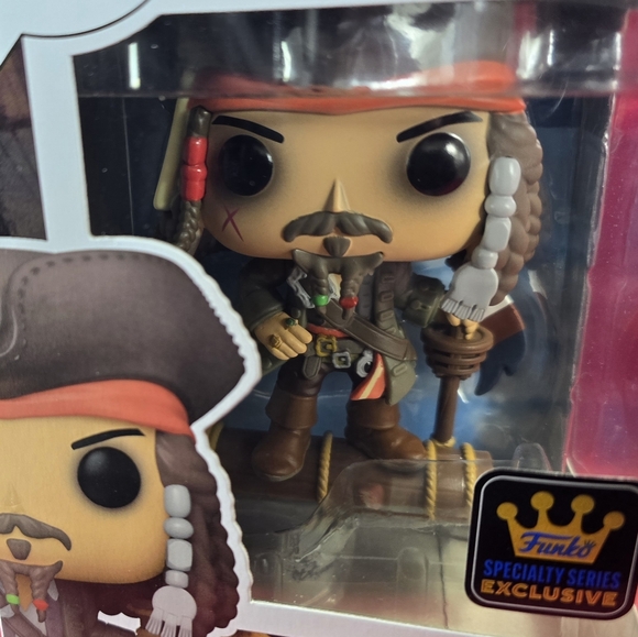 Jack Sparrow Specialty Series Funko # 1482 (Nib) With Pop Protector - Picture 3 of 7